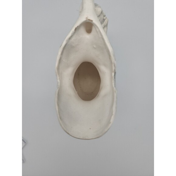 VTG Chase Japan Grey Pitcher Embossed Angel Cherub Planter Vase Victorian - Picture 10 of 12